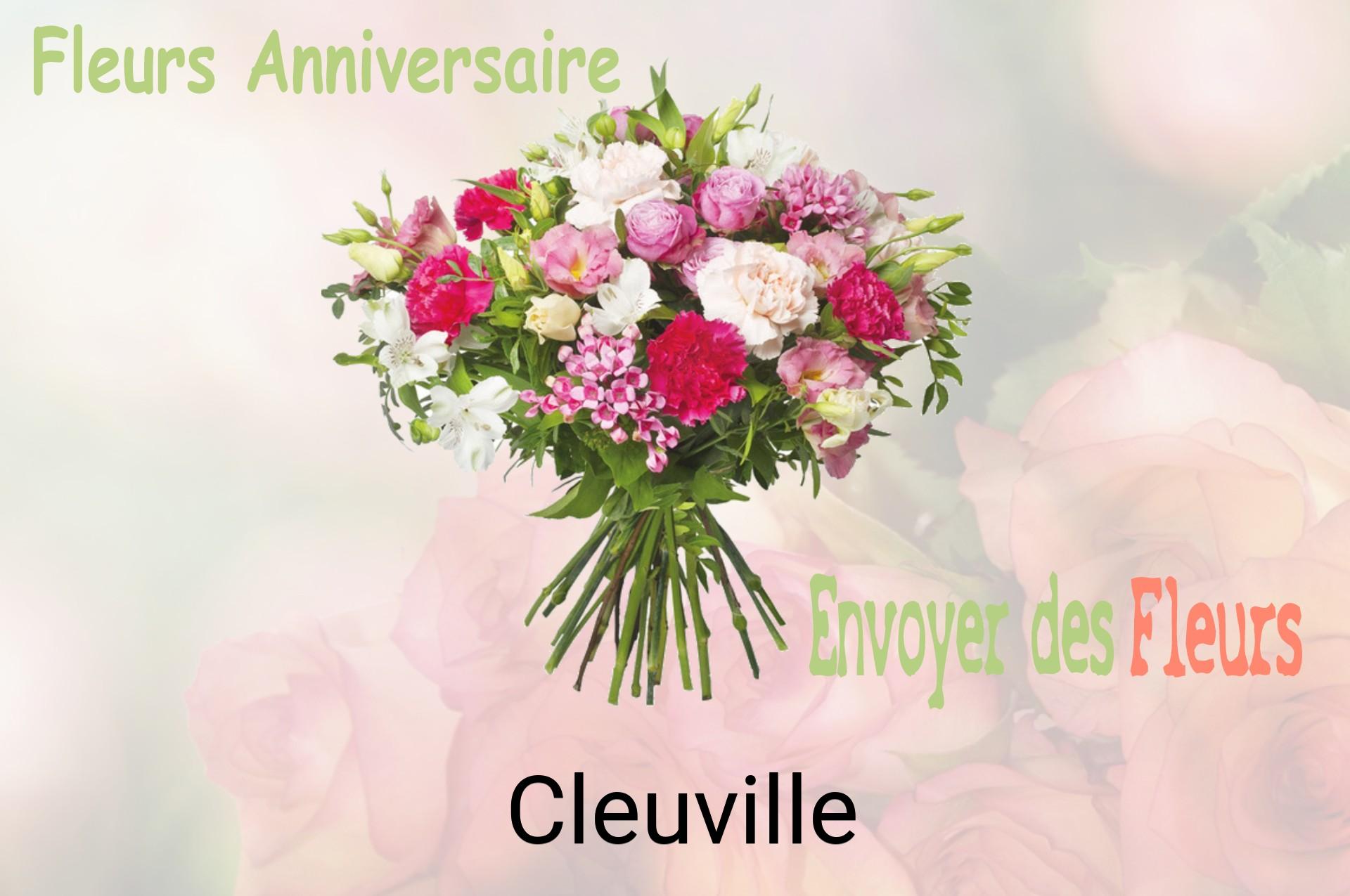 Bouquet de fleurs d’anniversaire livré à Cleuville