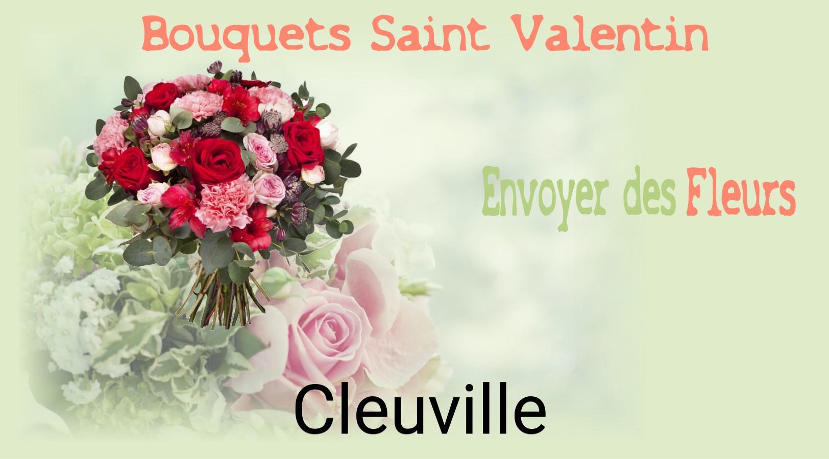 Roses de Saint-Valentin livrées à Cleuville